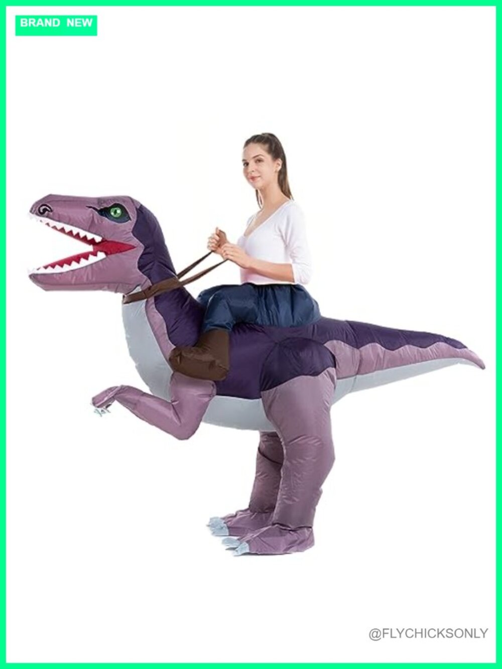 Inflatable Dinosaur Costume for Adults Cosplay Ride On